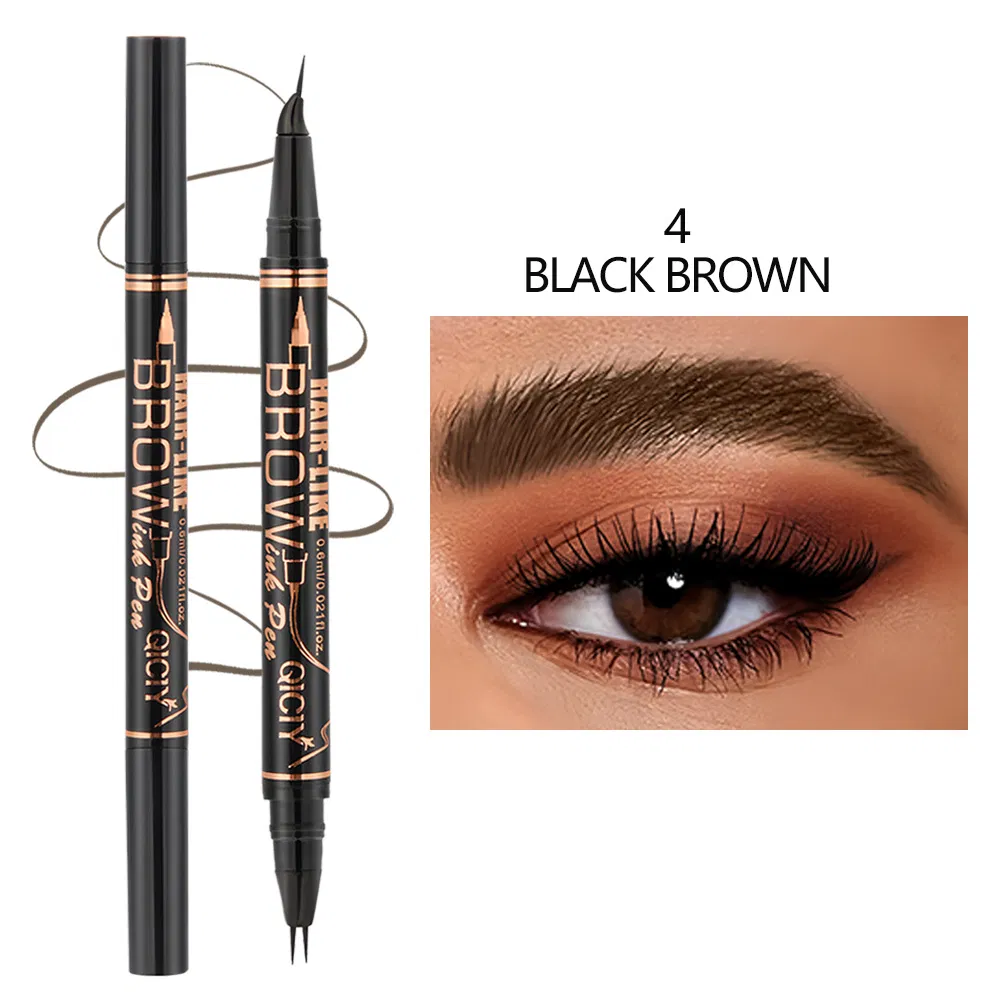 5 Color Eyeliner+Eye Brwo Eyebrow Pencil Makeup Set