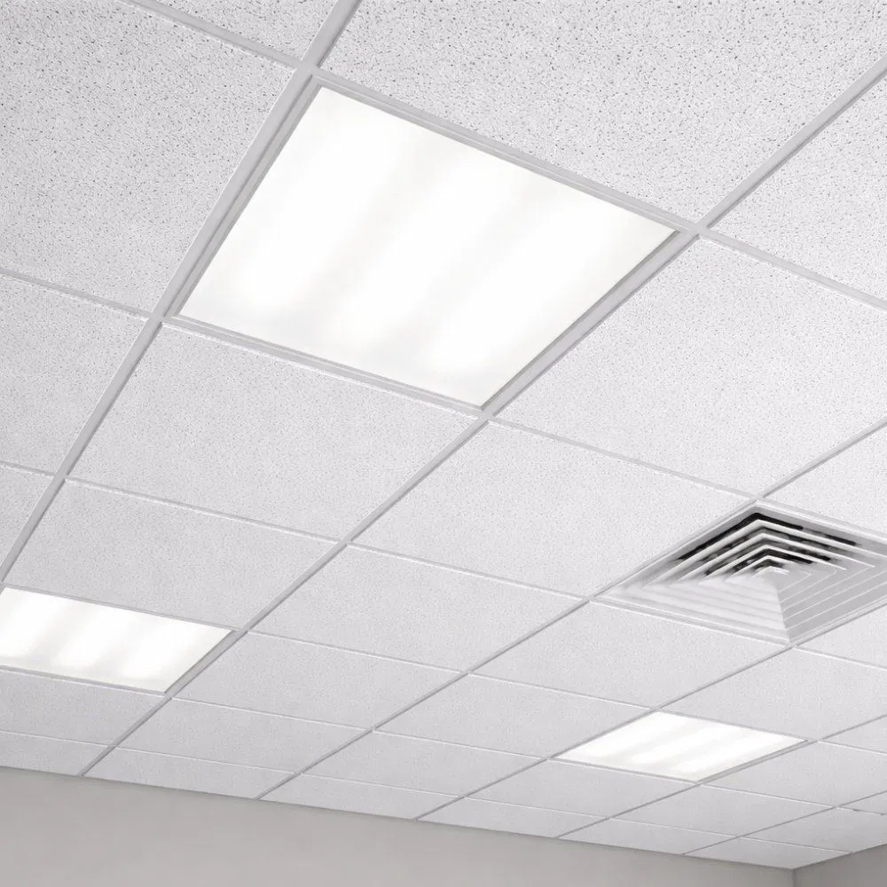 Suspended Mineral Fiber Ceiling Tile for Offices with T Grid System