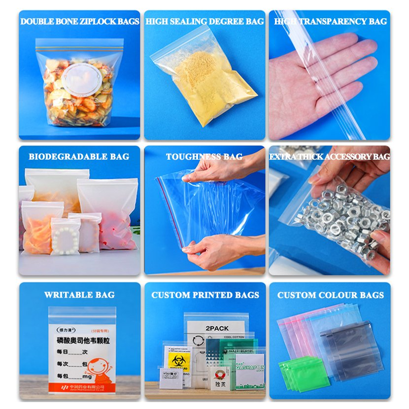 Plastic Ziploc Closure Specimen Package Medical Hospital Laboratory Sample Transport Drug/Medicine Testing Packaging Waste Garbage Bag Biohazard 3 Layers