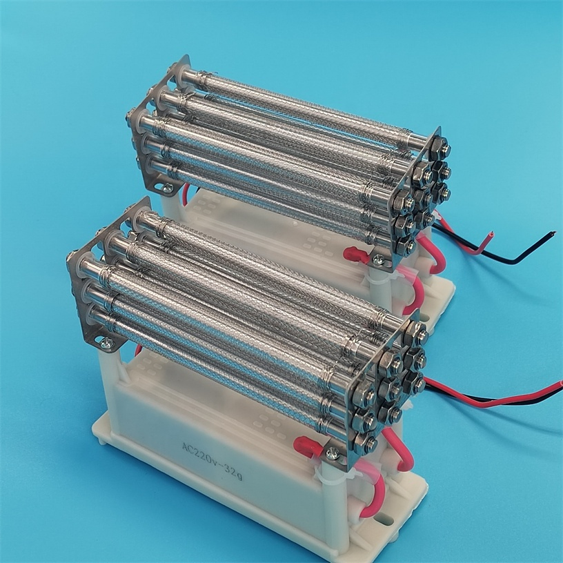 Custom CE&RoHS Certified Quartz Tube Ceramic Ozone Generator Ozone Generator Quartz Tube Ozone Air Disinfection