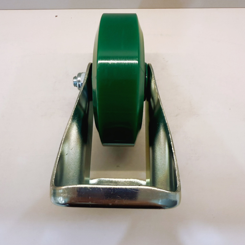 5 Inch Heavy-Duty Sun Core Ru Fixing PU Casters for Trolley Wheels