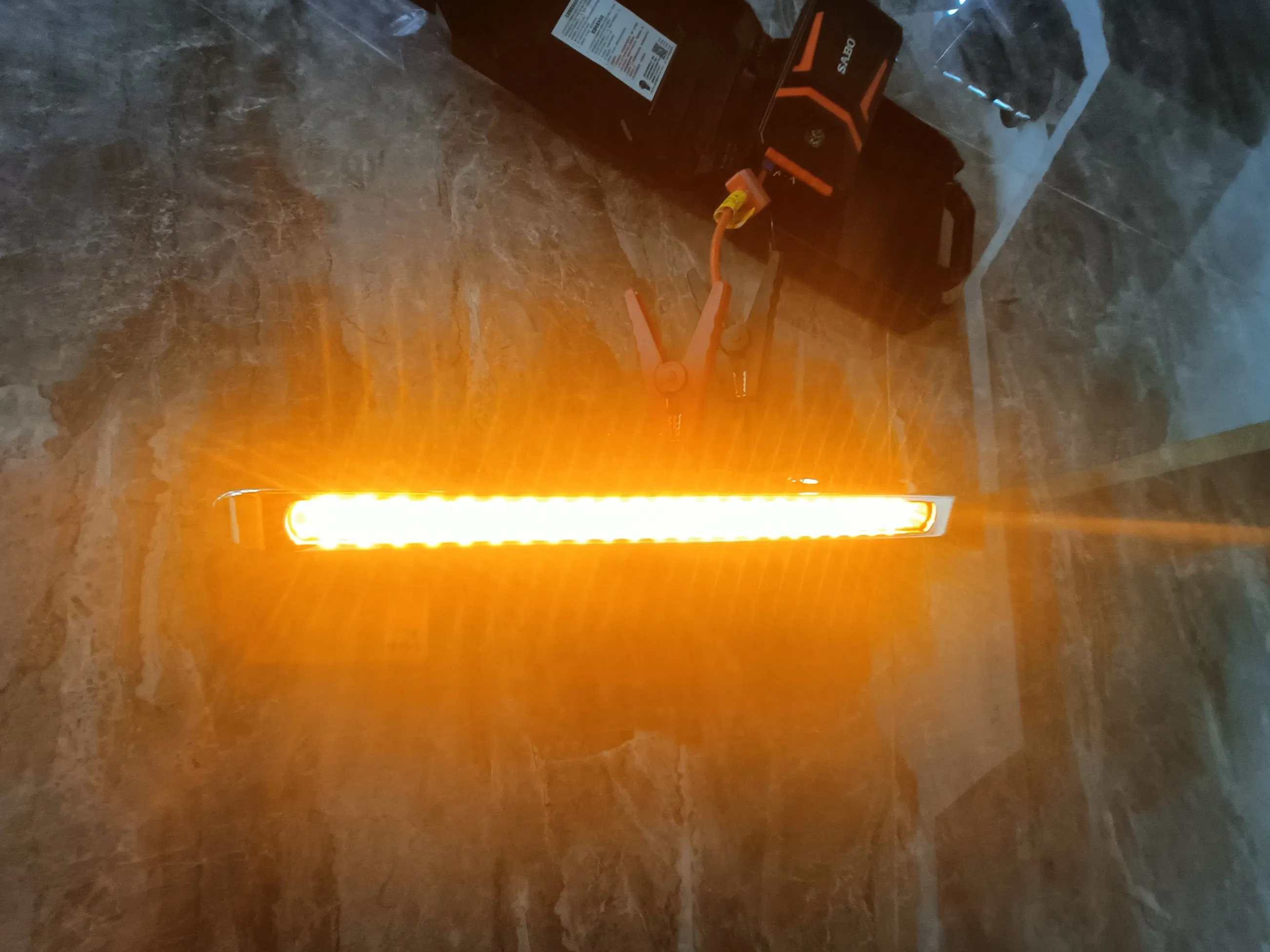 Светодиодная лампа для прицепа 19LED с сигналом стробоскопа
