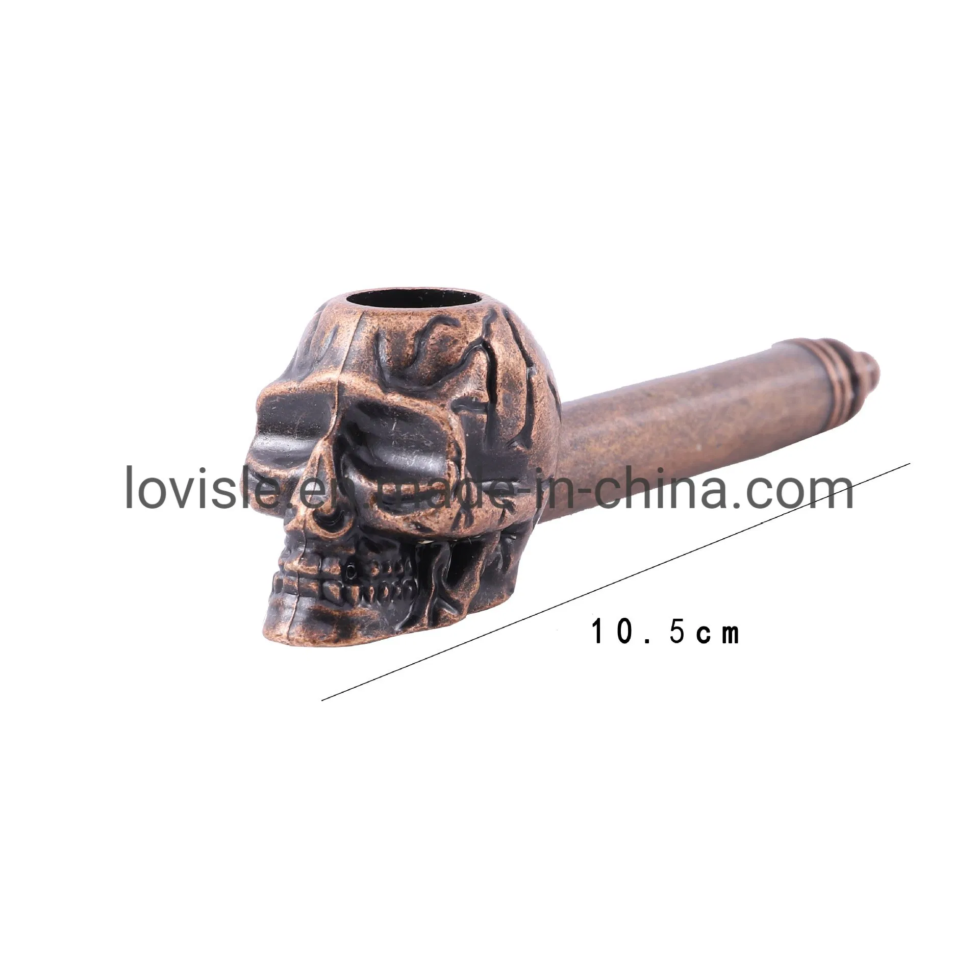 Novelty Collectibe Skull Smoking Pipe Bowl Glass Hand Pipe Skull Jade