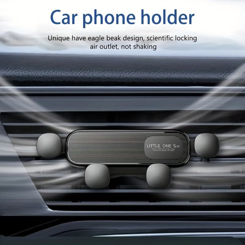 Универсальный держатель телефона в дефлектор вентиляции