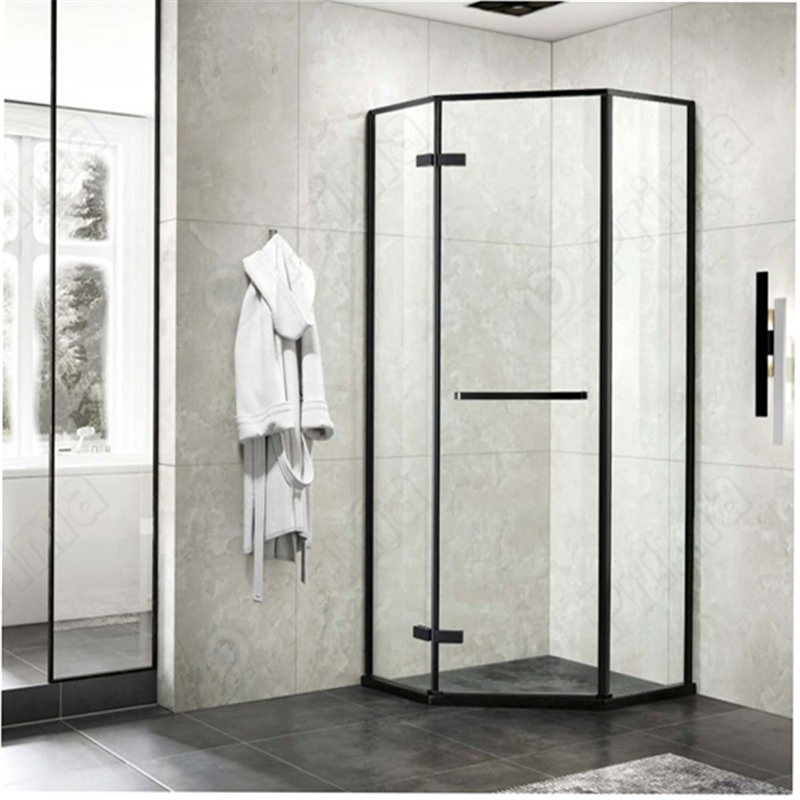 Factory Hot Sales Bathroom Aluminum Sliding 10mmtempered Glass Shower Room