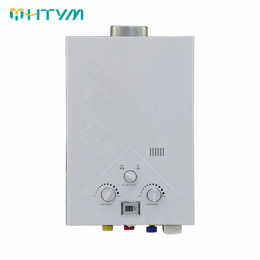 Copper Tank Flue Gas Heater with 3-Knob Interface 12-24kw Power