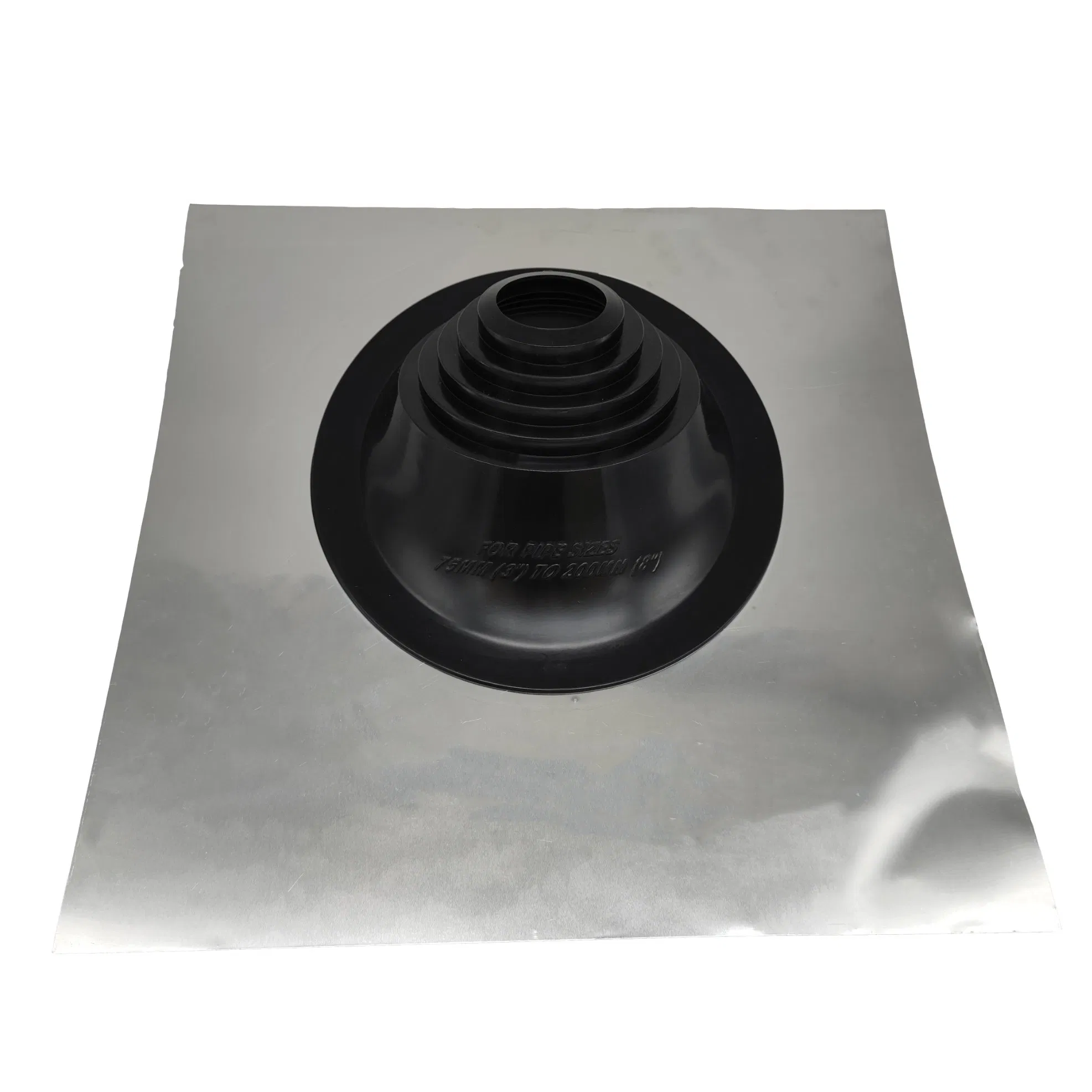 Big Aluminum Base Waterproof Custom Roof Flashing Chimney Boot