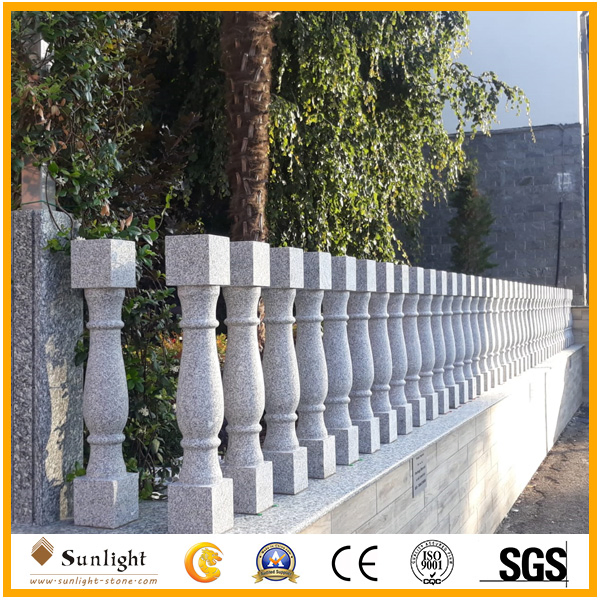 High Quality Grey Granite Baluster Handrail for Home/Outside Construction