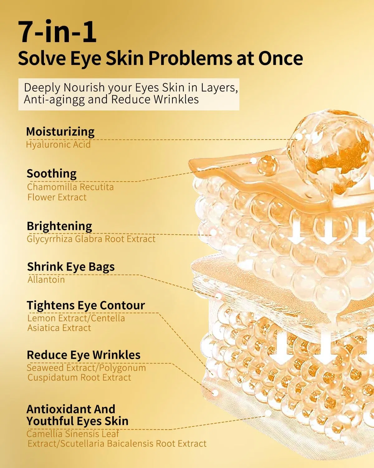 Repairing Eye Patch Nourish Delicate Eye Area Boost Glow Eyemask