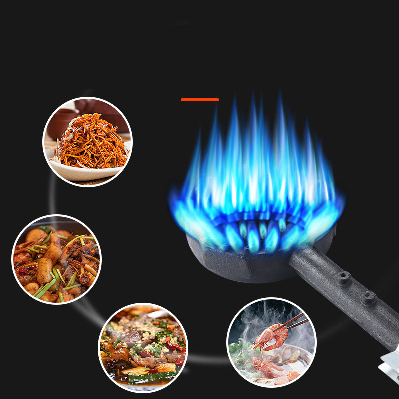 Чугунная газовая горелка Kingfood, коммерческая