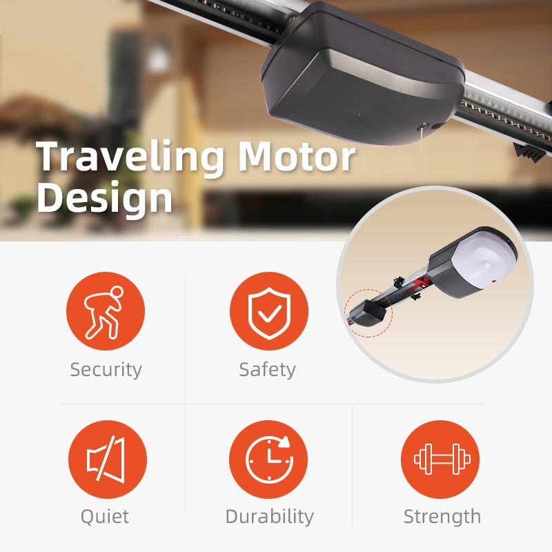 Noise Free Smart WiFi Garage Door Opener/ DC Motor Automatic Door Operator