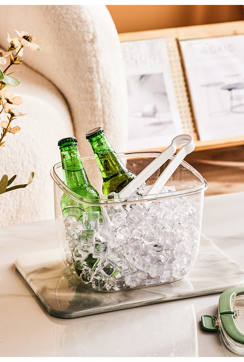 Portable Sealed Beverage Ice Bucket