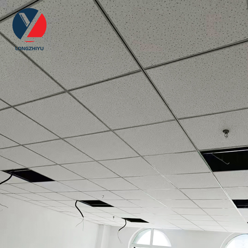 Mineral Fiber Acoustical Suspended Ceiling Tiles Panel