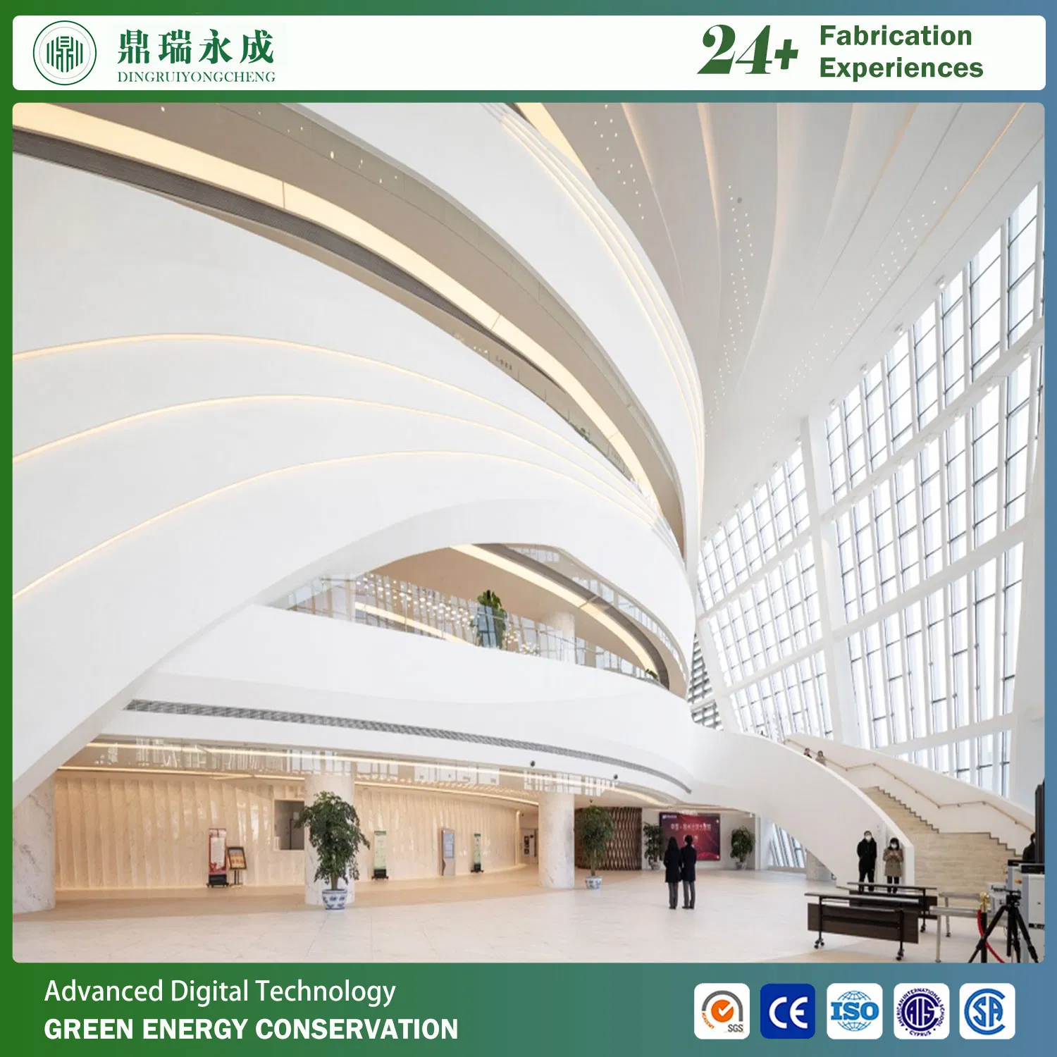 Steel Structure Office Building Commercial Building Prefabricated Multi-Story Building