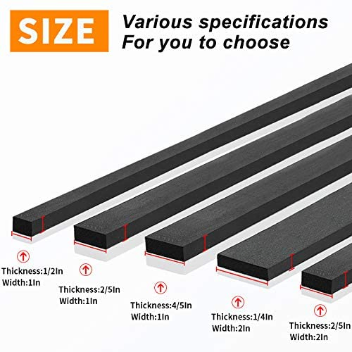 High Density Adhesive Weather Strip Foam Sealing Tape