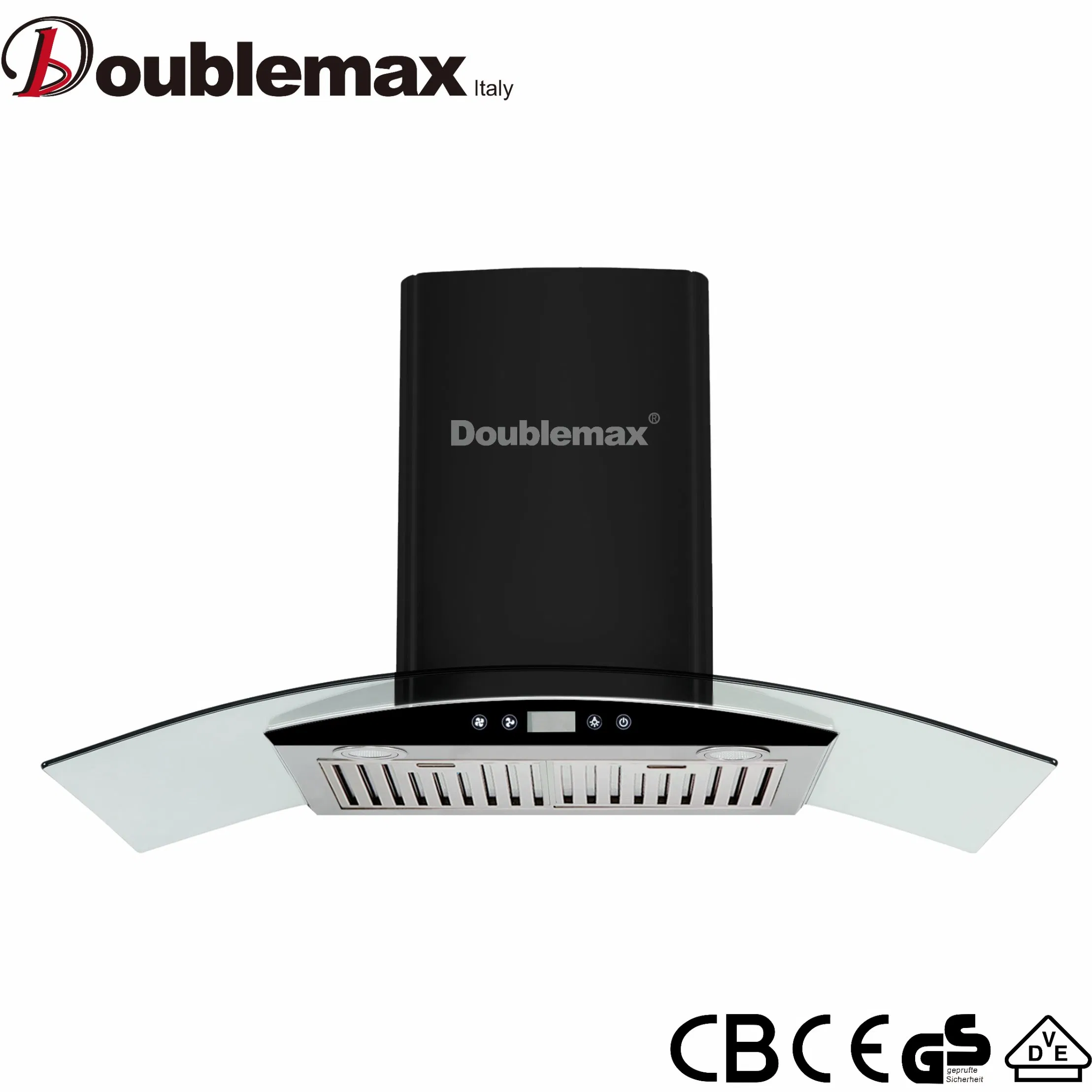 900mm Cruve Glass with Voice Control Smart Function Ai Portable Range Hood