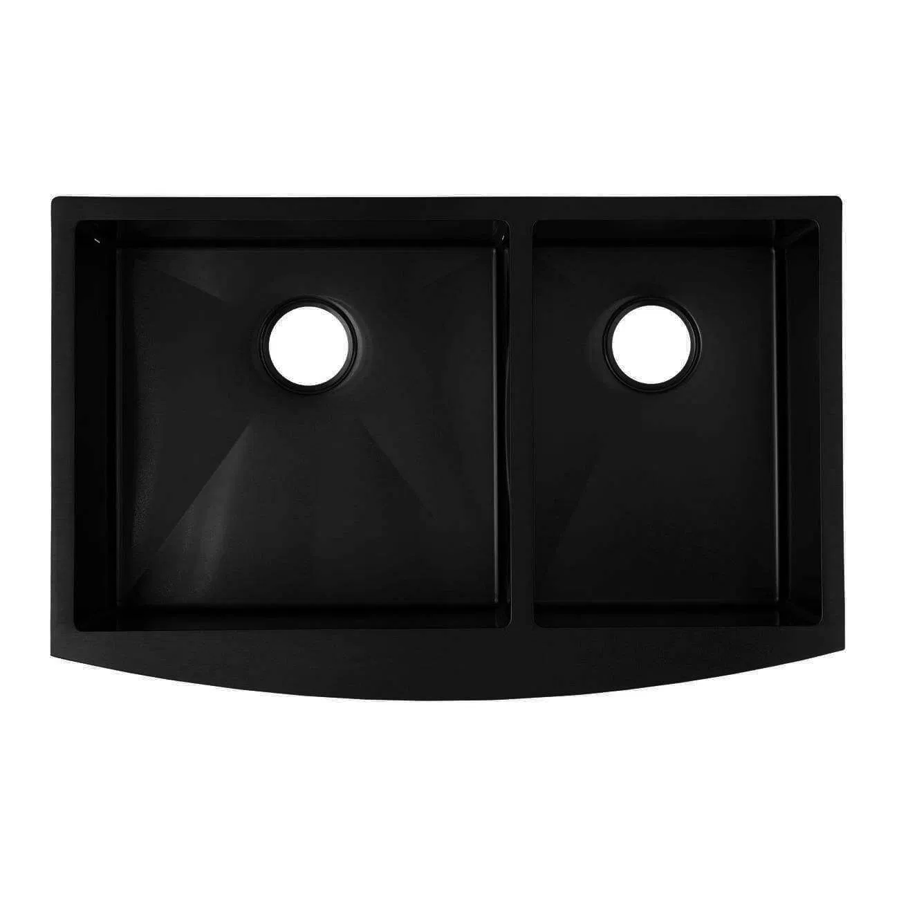 10060 Nano Tainless Steel 30" Bronze Double Bowl Apron Front Farmhouse Kitchen Sink