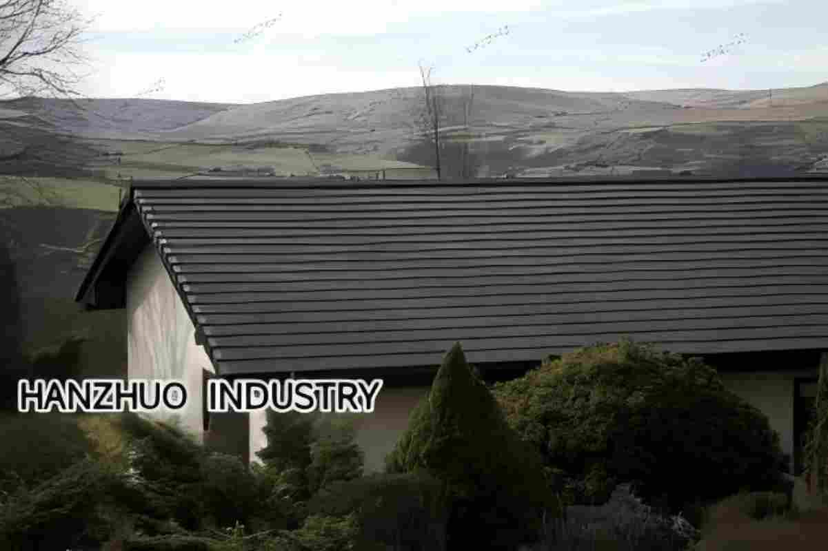 Premium Slate Tile Ridge Terminal for Synthetic Resin Roofs