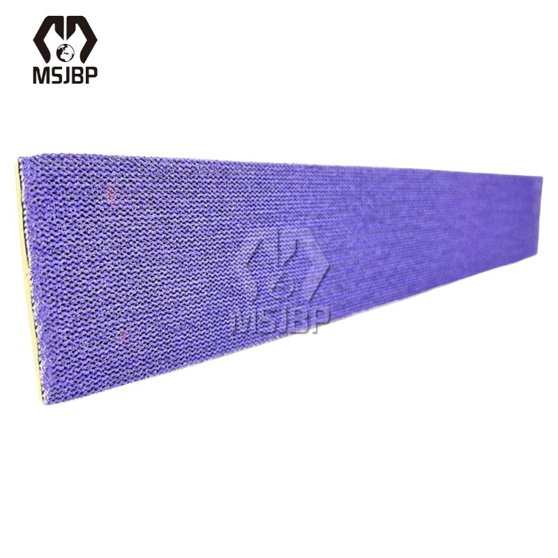 Фиолетовая керамическая абразивная сетка в рулоне