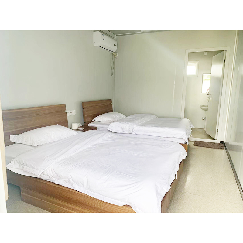 Steel Frame Construction Building Container House Small Home with Toilet