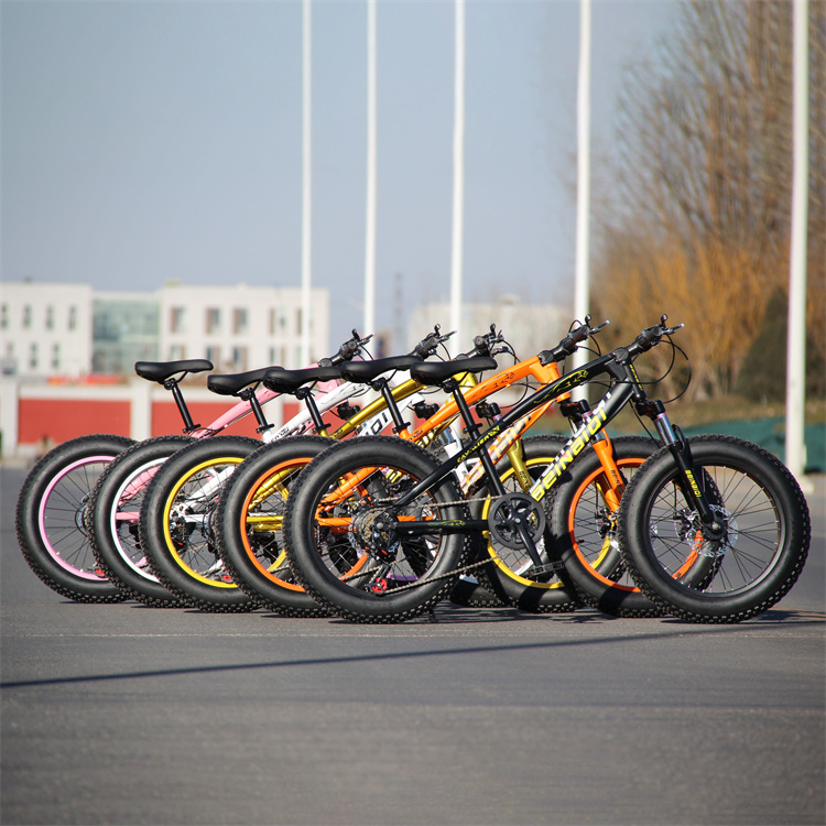 Фатбайк алюминиевая рама горный широкие колеса