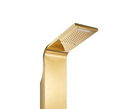 Ec-1016 Golden Shower Panel Column Towers Stainless Steel Wall Mount Shower Panel