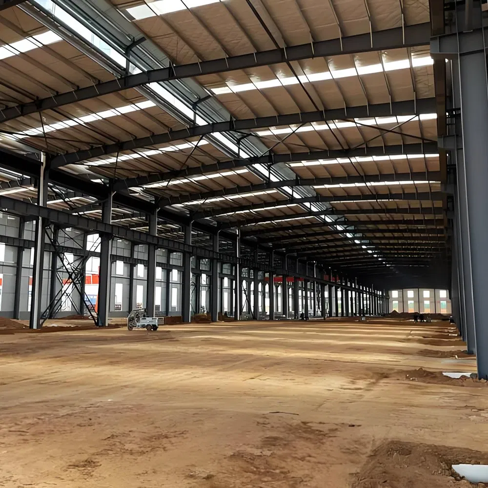 SGS & CE Certified Steel Construction Building, Corrosion Resistant & Durable