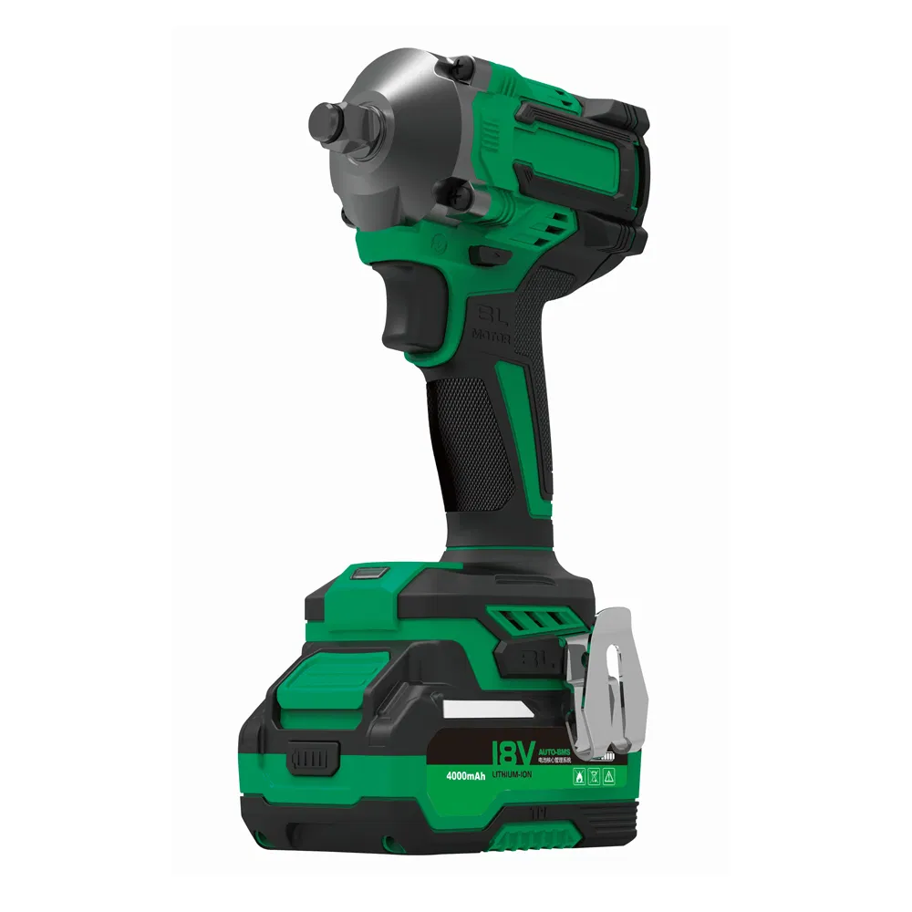 1/2"&3/8" 420N.m Max Electric Cordless Impact Wrench (RB-806S)