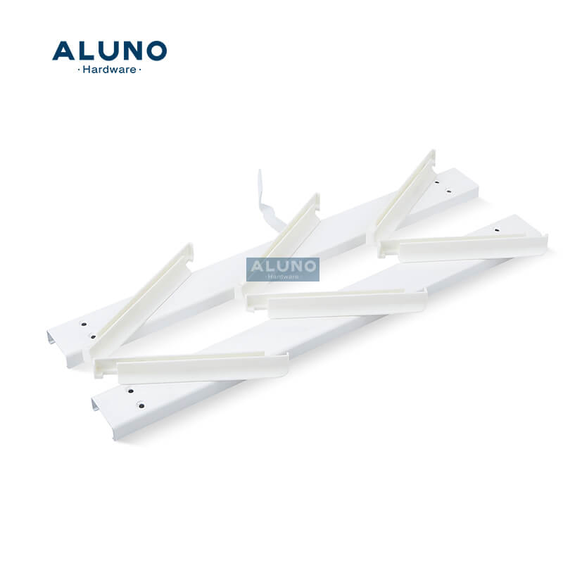 Aluno Sturdy Customizing Logo Supplier Weatherproof Patio Jalousie Framing Blinds Components Louvers Frames