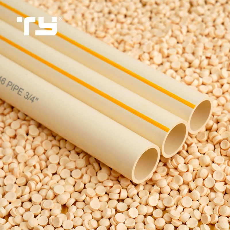 NSF Proved High Quality CPVC ASTM D2846 Plastic PVC Tee CPVC Pipe Fitting