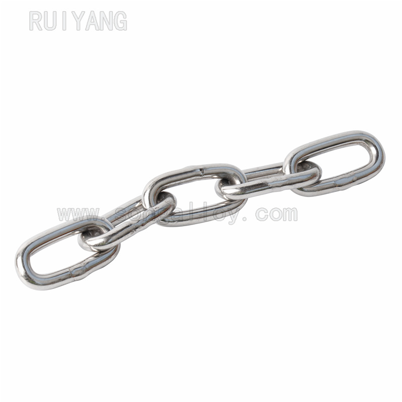 Polished Stainless Steel Welded Chain 7mm Stainless Steel Link Chain