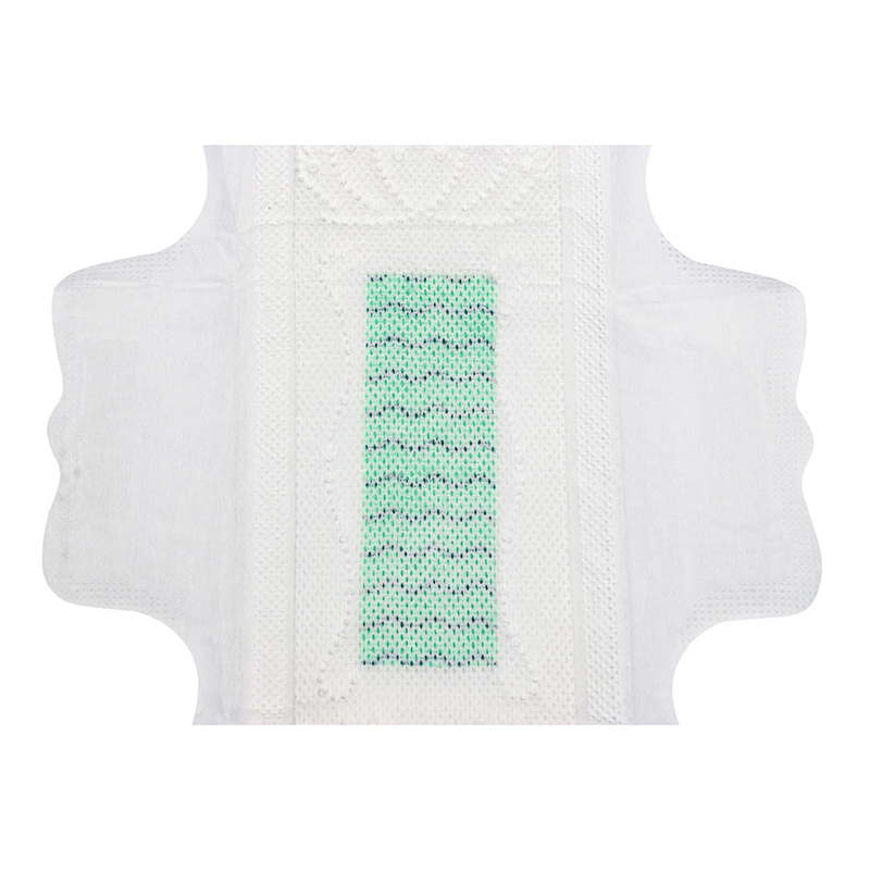 Wholesale OEM Cotton Best Organic Women Feminine Biodegradable Sanitary Napkins with Wings Online Price Anion Sanitary Napkins Pads