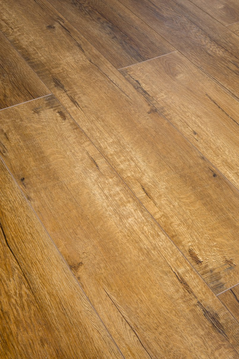 Laminate Flooring with Wax