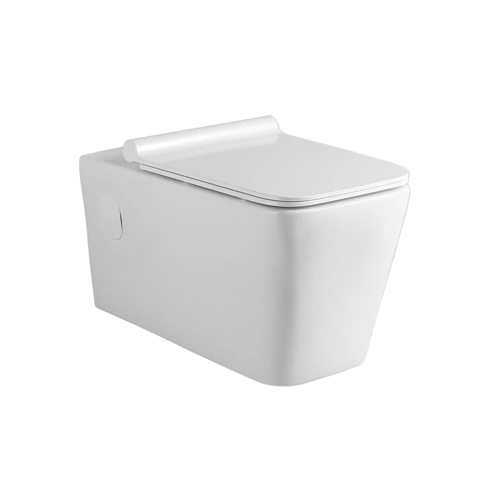 Sen Hang Bathroom Luxury Toilet Ceramic Sanitary Ware Hidden Water Tank Wall Mounted Toilet