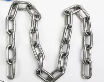 Galvanized Surface of Welded Heat Treated Steel Chain