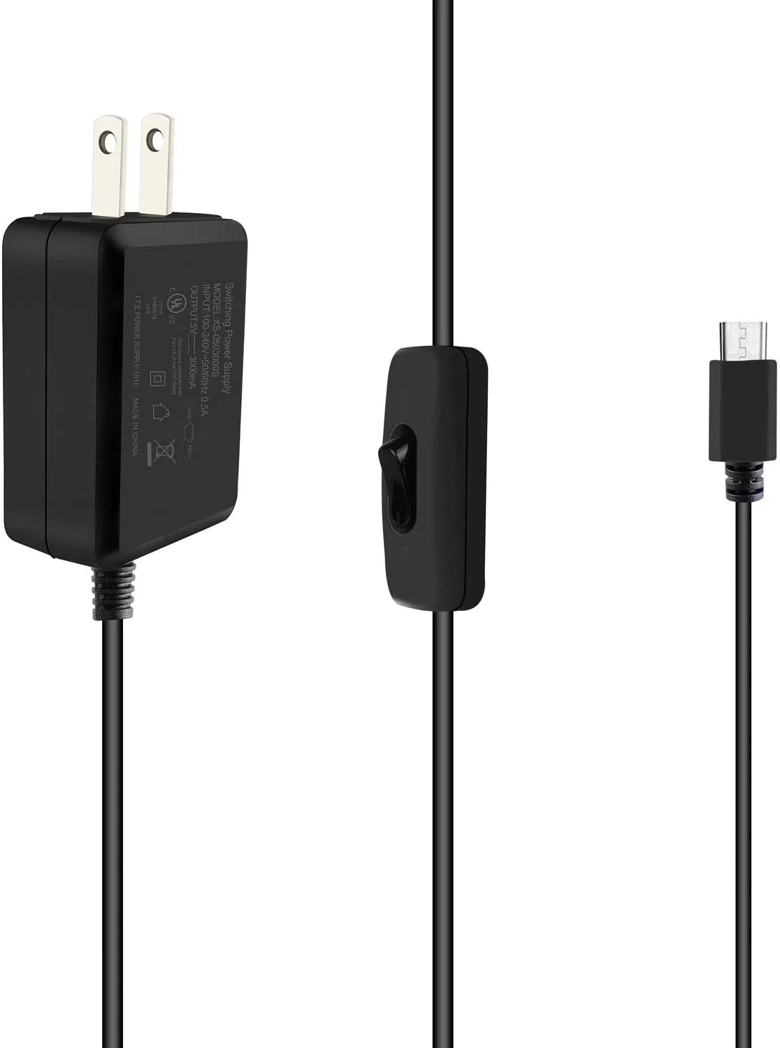 Raspberry Pi 3 B+ 5V 3A Power Supply