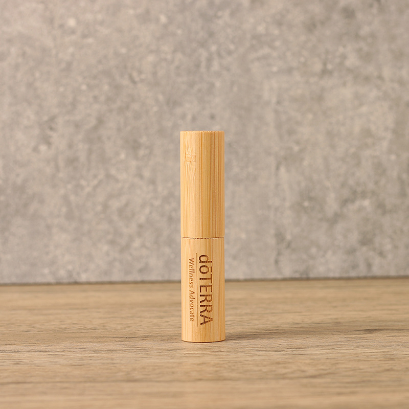 High-End Natural Bamboo and Wood Lipstick Tubes, Bamboo Lipstick Tubes, DIY Lipstick Tubes, Empty Tubes That Can Be Engraved with Logos