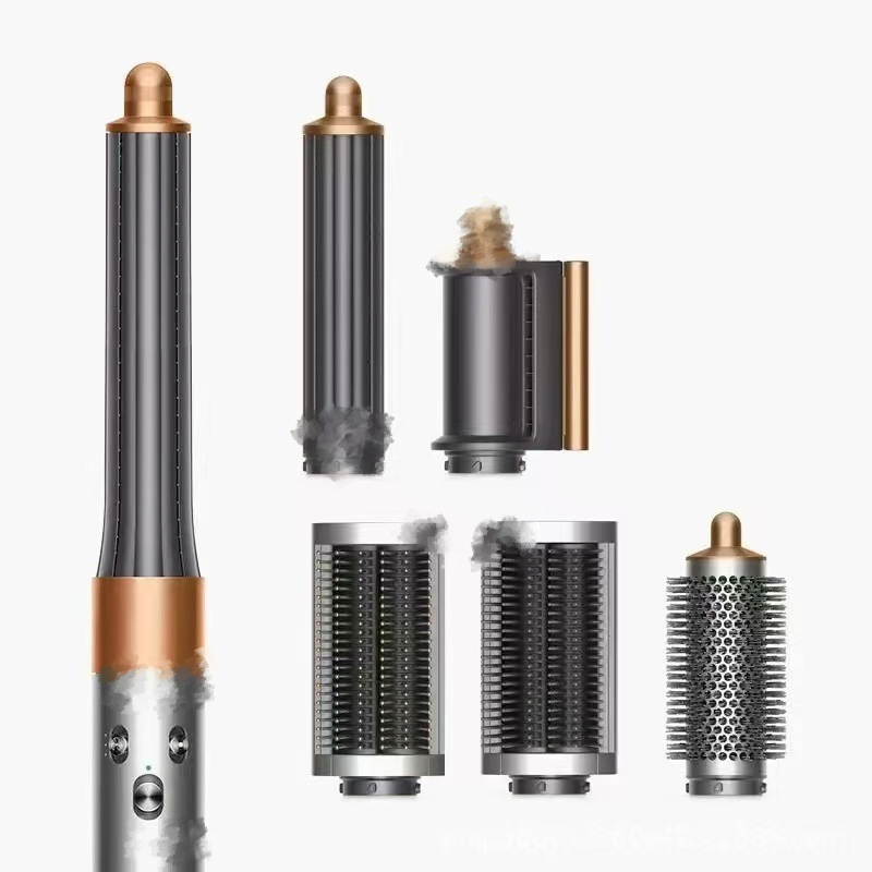 Hot Air Brush 7 in 1 High Speed 110000rpm Hair Dryer with Negative Ion Wraps & Styles Hair-Model HS 05 09