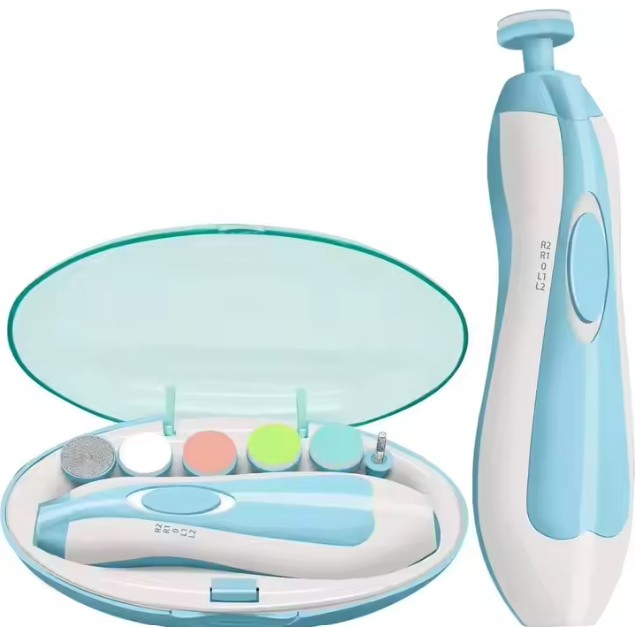 2025 Baby Safety Mother Trust Electric Baby Children Light Nail Clipper