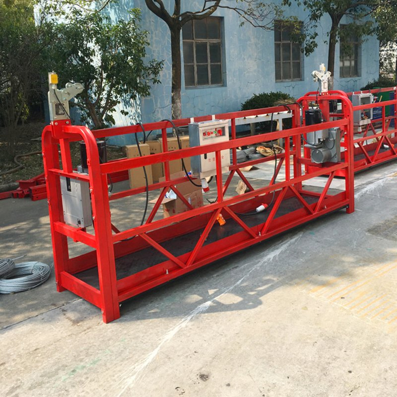 Electric Scaffold Platforms Suspended Working Platform Rope Zlp800 with Spares