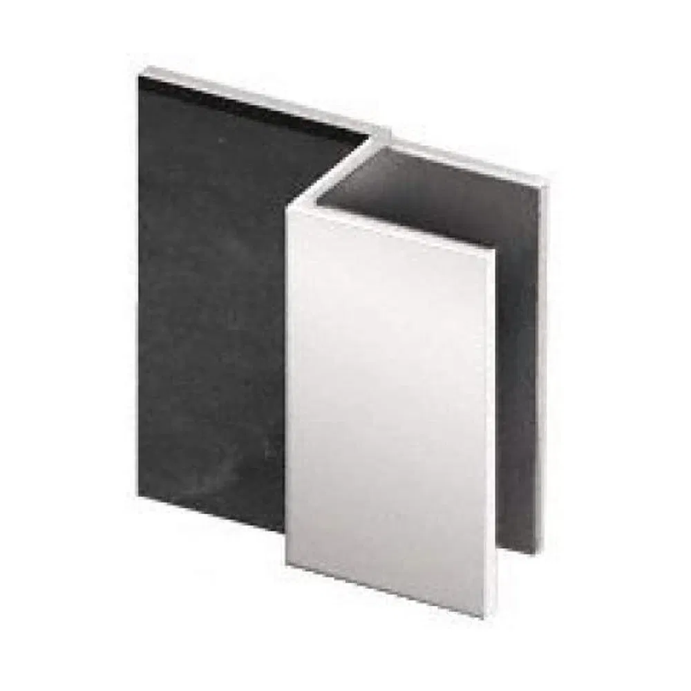 Chrome Square Style Frameless Shower Door Stop