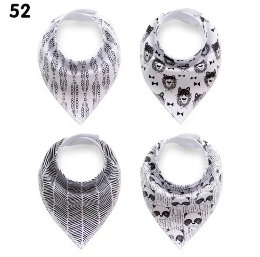 Factory Custom Price Bamboo Multiple Colors to Choose From Baby Bibs