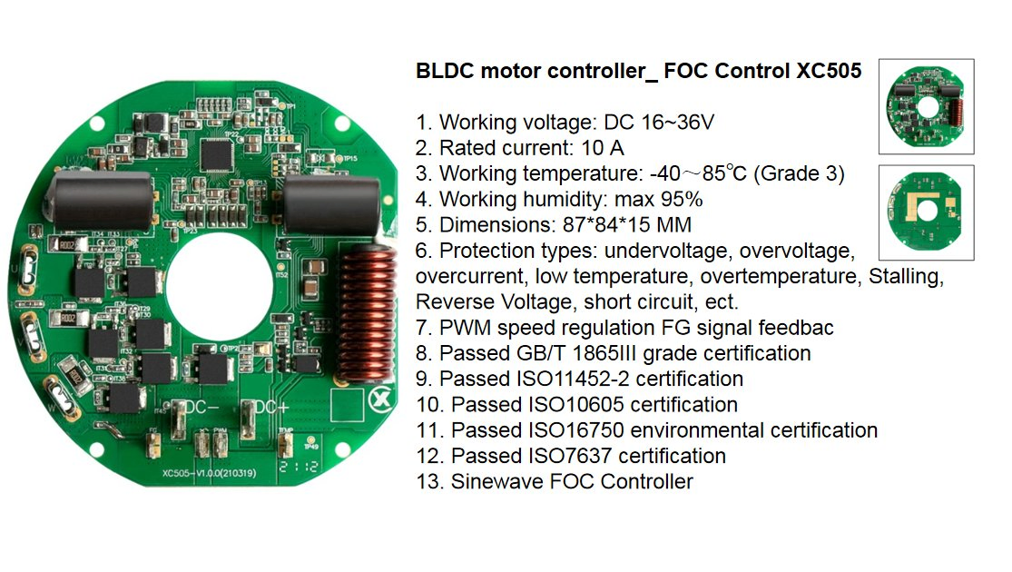 Контроллер вентилятора HVAC 24В 240Вт для авто