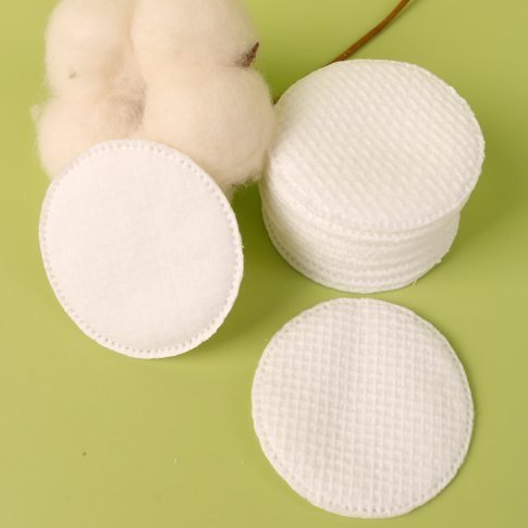 Premium 100PCS Disposable Coarse Gauze Cotton Pads for Makeup Removal