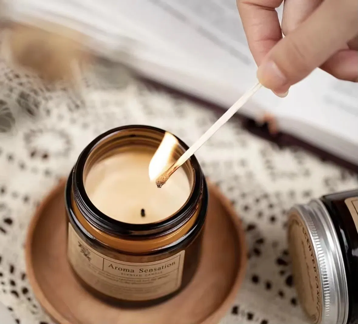 Wholesale Manufacturers Special Lengthened Match for Customized Logo Candle Matches