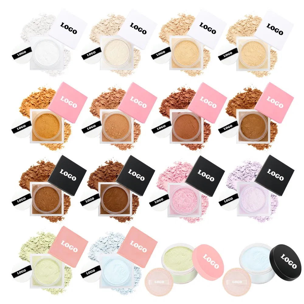Banana Transparent Loose Powder Setting Waterproof Makeup Custom Cosmetics