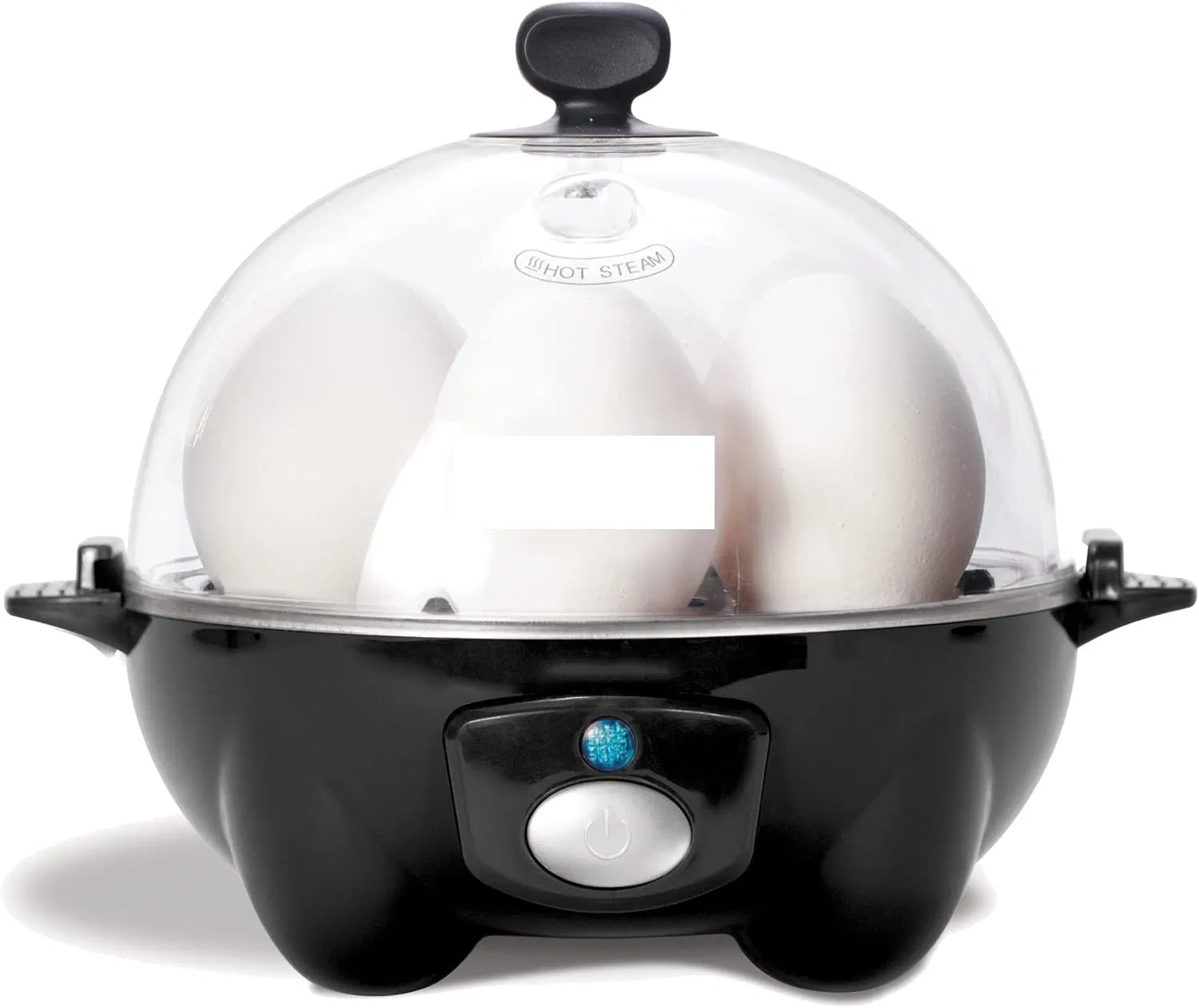 Rapid Electric Egg Cooker for Hard Boiled Eggs, Poached Eggs, Scrambled Eggs, or Omelets with Auto Shut off Feature