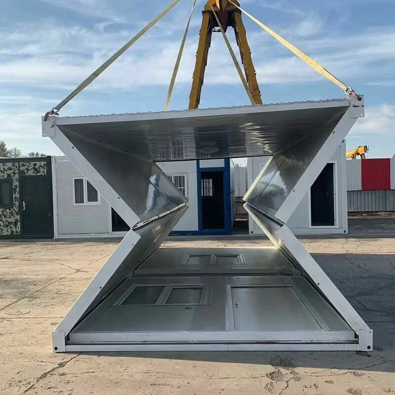 Factory-Prepped & Instant Relocation Ready Expandable Container House for Construction Site
