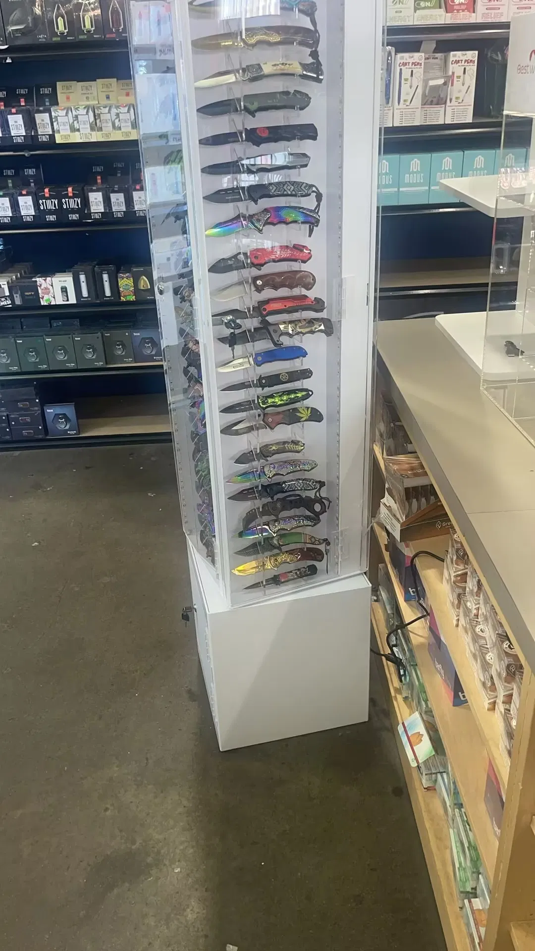 Clear Acrylic Display Showcase with Light Cabinet Locking Acrylic Showcase Clear Acrylic Display Box with Lock