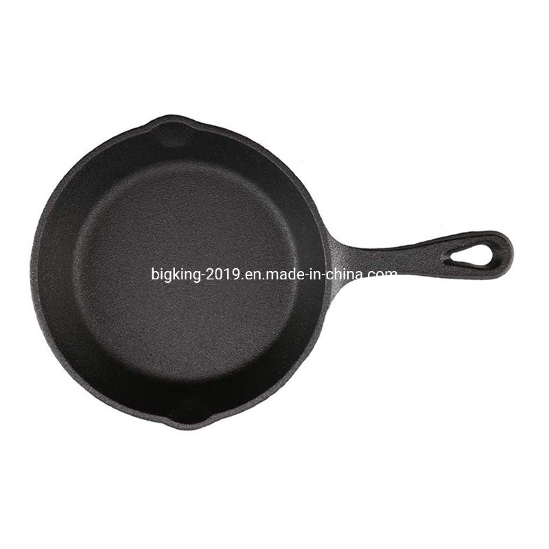Cast Iron Skillet Set - 3-Piece Pan - 6+8+10-Inch Pre-Seasoned Oven Safe Cookware - Indoor/Outdoor Use - Grill, Stovetop, Induction Safe